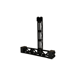 Masten 2x2x10 black 5 Stück