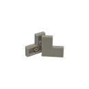 Fliese 2x2 Ecke light grey 100 Stück