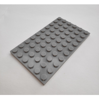 Plate 6x10 light grey 25 Stück