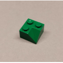 Slope 45 2x2 double Concave dark green 200 Stück