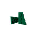 Wedge Plate 3x2 rechts dark green 30 Stück
