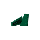 Wedge Plate 3x2 links dark green 30 Stück