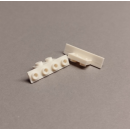 Bracket 1x2/1x4 white 50 Stück