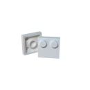 Fliese 2x2 modifiziert mit zwei Noppen