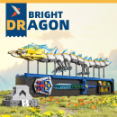 Klemmbaustein Set von JieStar mit fliegenden Drachen auf...