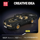 Klemmbaustein Set eines Pontiac Firebird von Mould King