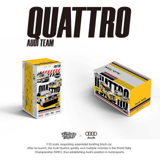 Klemmbaustein Set vom Audi Team von der Happy Build Marke Power Block