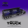 Klemmbaustein Set eines Heavy Duty Truck mit zwei Containern von der Happy Build Marke Power Block