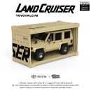 Klemmbausteinset Toyota Land Cruiser LC78 der Firma Power...