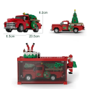 Klemmbausteinset Weihnachtstruck der Firma Happy Blocks