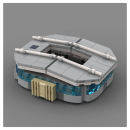 Leipziger Fussballstadion als Model aus Klemmbausteinen