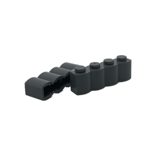 Palisade 1x4 dark grey 30 Stück
