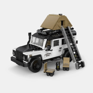 Klemmbaustein Set eines Kombis von der Happy Build
