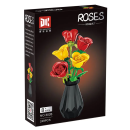Klemmbaustein Set vom Herrsteller DK Rosen in Vase